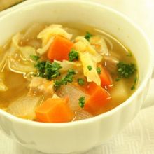 フレッシュトマトのミネストローネ