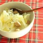 具だくさん豆乳塩麹スープ
