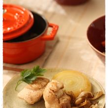 ストウブミニココットで鶏肉のオーブン焼き