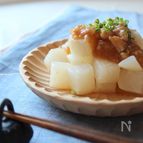 ピーチかぶのそぼろあんかけ