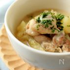 とろり白菜のクリームチキン煮込み