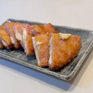 こんこんの作ってみた!投稿(我が家の人気おかず『とろ~りチーズのハムカツ』簡単特製ソース)