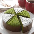 グルテンフリー！米粉の抹茶ガトーショコラ