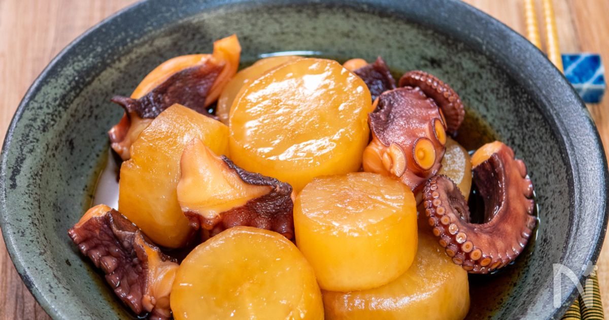 ホッとする味「大根とタコの煮物」