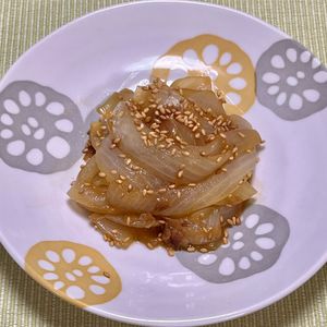 キャピタンの作ってみた!投稿(【玉ねぎの麺つゆバター炒め】甘味たっぷり！)