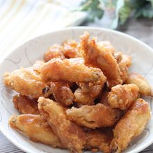 【手羽中の中華唐揚げ】漬け込み不要！揚げ焼きで簡単♪
