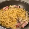 【ワンパン白だしペペロンチーノ】うま味爆発の極上パスタの工程5