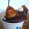 かわいいココット!で洋梨とチョコレートケーキの工程1