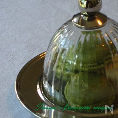 イタリアンメレンゲで作る抹茶のマカロン