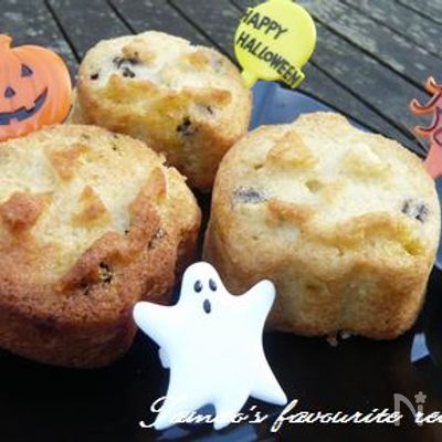 ハロウィン・カップパウンドケーキ