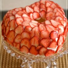 【Cuteな苺のハートシフォンケーキ☆】