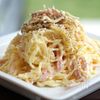 【そうめんかぼちゃとハムマヨサラダ】