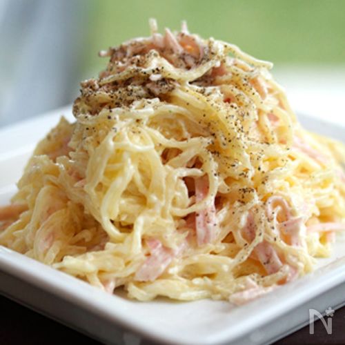 そうめんかぼちゃとハムマヨサラダ レシピサイトnadia そうめんかぼちゃとハムマヨサラダ レシピサイトnadia