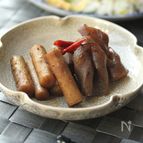 【蒟蒻と牛蒡のピリ辛煮】