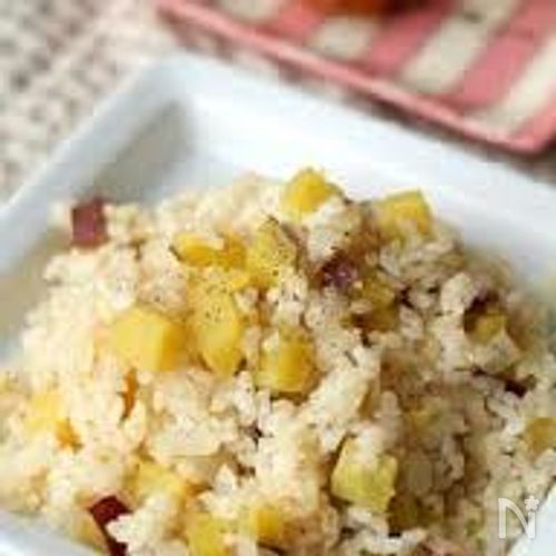 【さつまいもの洋風ピラフ】