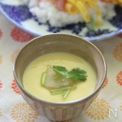 【フライパンで作るかんたん茶碗蒸し】