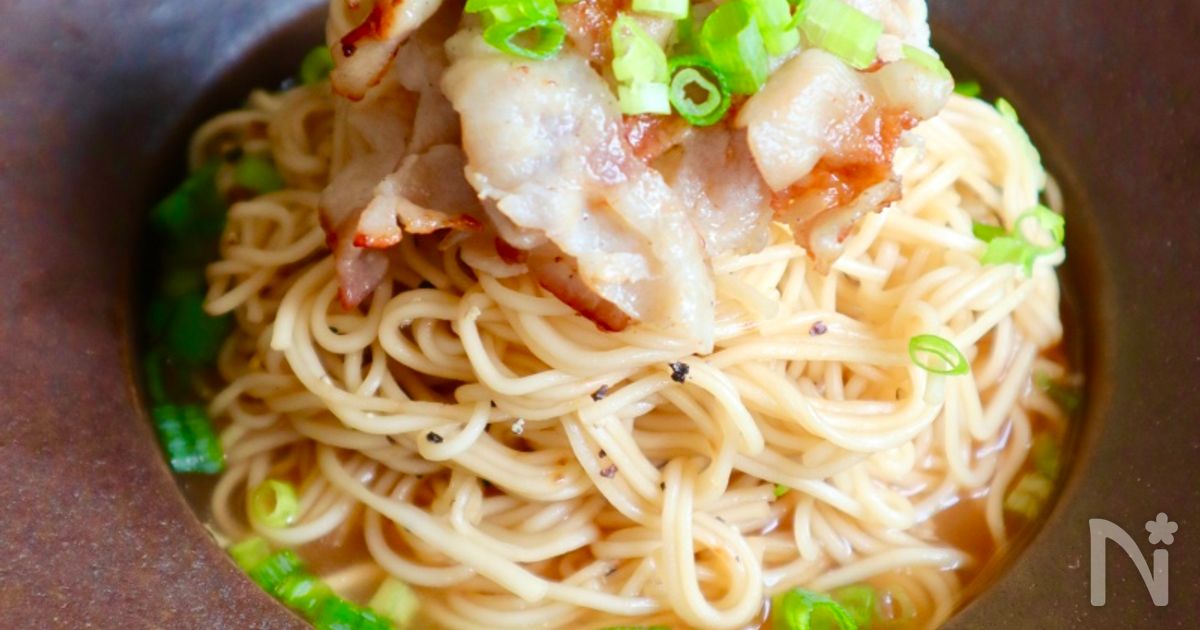 やみつき！韓国風キムチそうめん