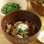 平成のたぬき汁☆彡とろけるチーズを添えて
