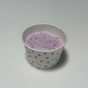 しんやの作ってみた!投稿(ブルーベリーのヨーグルトアイス。)