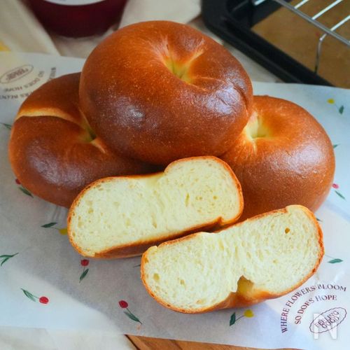 材料5つ！HBで作る基本のプレーンベーグル