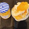 おみつの作ってみた!投稿(白桃のヨーグルトかき氷【かき氷機不要・簡単】)