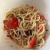 ともまる🧸の作ってみた!投稿(超簡単茹でたら混ぜるだけ！トマトとツナの和風パスタ)