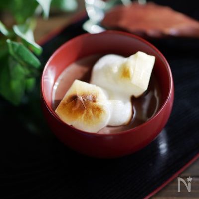 ちょこお汁粉の作り方・小豆苦手な方に♪
