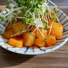 【作業2分】レンジでしみしみ甘辛大根