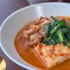 豆乳を使ってまろやかに✨豆乳キムチチゲ🍲