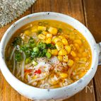 【ピリうま♡もやしとコーンの中華風味噌スープ】男子満足♪
