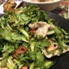 コハクのママの作ってみた!投稿(茹で豚と春菊とトマトの中華風サラダ)