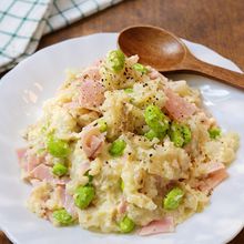 シャキホク!【ながいものポテサラ風】わさびマヨ♡皮ごと♪