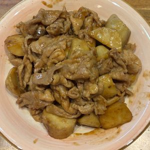 くだもの大好き🧡の作ってみた!投稿(【里芋と豚こまの生姜焼き風】ごろっと里芋が美味しい！)