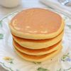 もっちり感あり【米粉のミルクパンケーキ】簡単!ふんわり♡