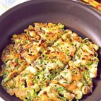 もっちり美味しい♪和風ねぎチヂミ