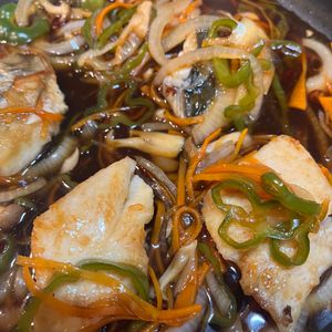 あいのの作ってみた!投稿(お惣菜屋さん風。ごはんが進む♪白身魚の南蛮漬け)