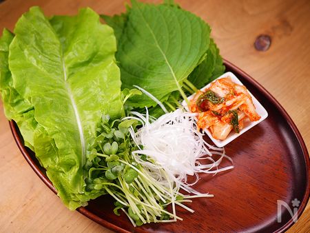 特製甘辛味噌のサムギョプサル工程2