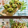 クラ蔵の作ってみた!投稿(ほっこり♡黒豆と抹茶の米粉マフィン)
