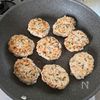 【ひじき入り鶏つくね】ふわふわヘルシー！の工程4
