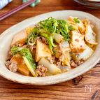 主菜にも副菜にも◎【白菜と厚揚げのコクうま炒め煮】
