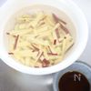 食材1つ！箸が止まらん【さつまいもの甘酢きんぴら】お弁当にもの工程1