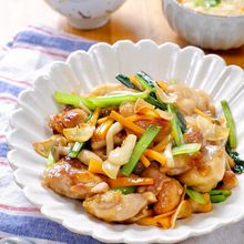 最高に旨い！！褒められおかず♡『ガリバタしょうゆチキン』