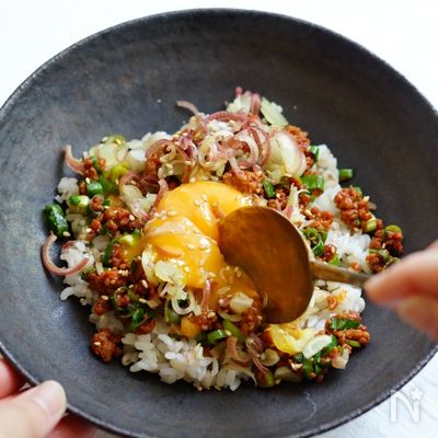 薬味たっぷり「ビビンバ」