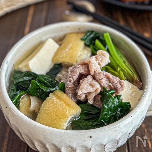 常夜鍋風《1品でも満足♡和風スープ》