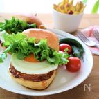 シャキシャキ野菜揚げのてりやきバーガー