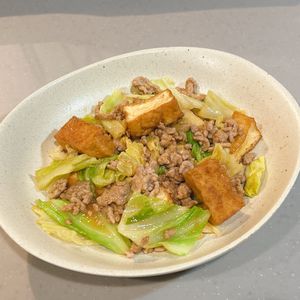 766604の作ってみた!投稿(【厚揚げとキャベツの味噌炒め】コスパ抜群のかさましおかず！)
