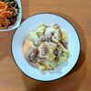 かおちゃんの作ってみた!投稿(ご飯もお酒もすすむ♪『春キャベツと厚揚げのしょうが味噌炒め』)