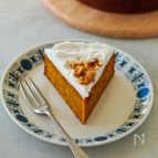  南瓜のスパイスケーキ★ココナッツクリーム