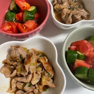 yの作ってみた!投稿(【豚肉のさっぱりネギだれ炒め】食材2つ！10分おかず♪)