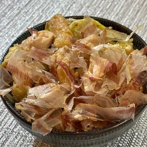 楽ラク手抜キッチン🐶🐾の作ってみた!投稿(名古屋の味！かしわとお揚げのきしめん)